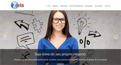 Desktop Screenshot of franquiazets.com.br